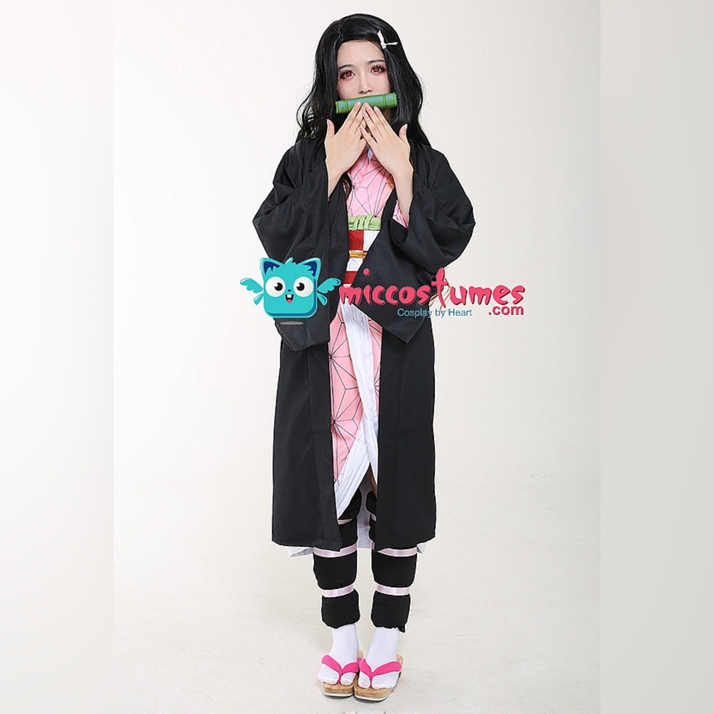 Nezuko Kamado Demon Slayer Cosplay Costume